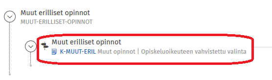 Kuvakaappaus Sisun käyttöliittymästä.