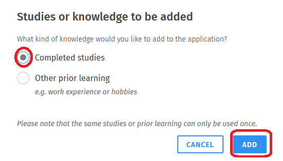 Screenshot of the user interface of Sisu.