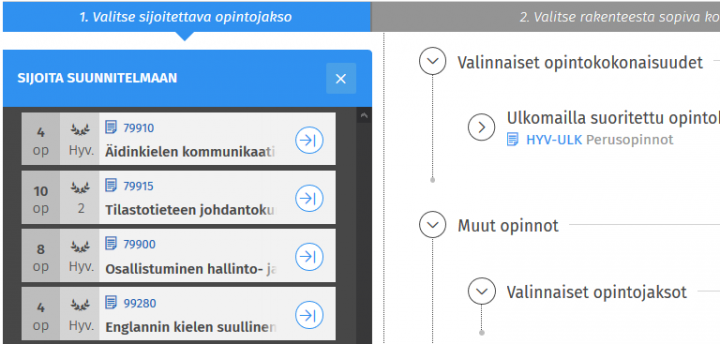 Kuvakaappaus Sisusta: sijoita suunnitelmaan