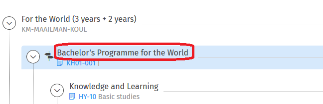 Screenshot of the user interface of Sisu.