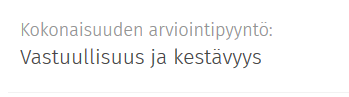 Kuvakaappaus Sisun käyttöliittymästä.