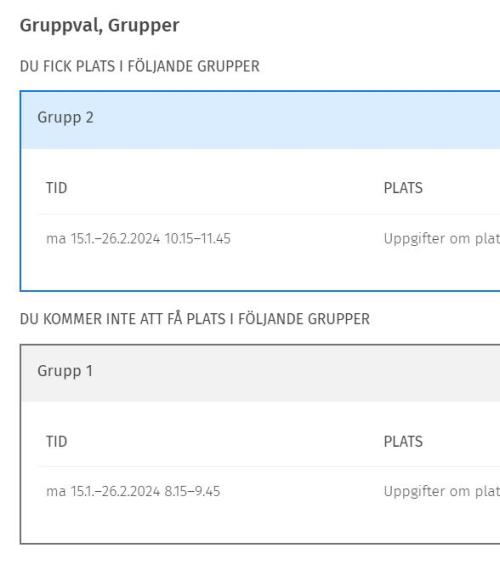 Skärmdump av anmälans uppgifter i Sisu.
