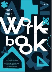 The front cover of the TEK workbook 2025-2025.