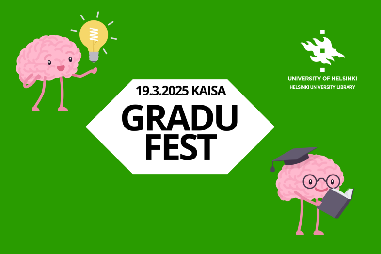 teksti 19.3.2025 Kaisa Gradu fest Helsinki University Library brains