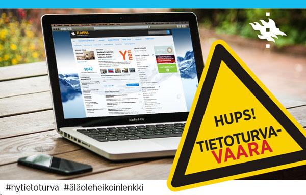 Sinä olet tietoturvan tärkein lenkki!