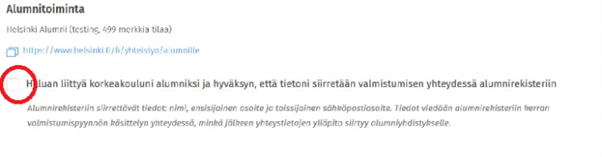 Kuva Sisun käyttöliittymästä