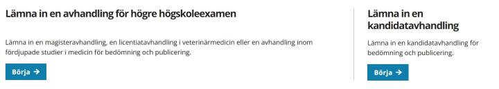 klicka på knappen Börja